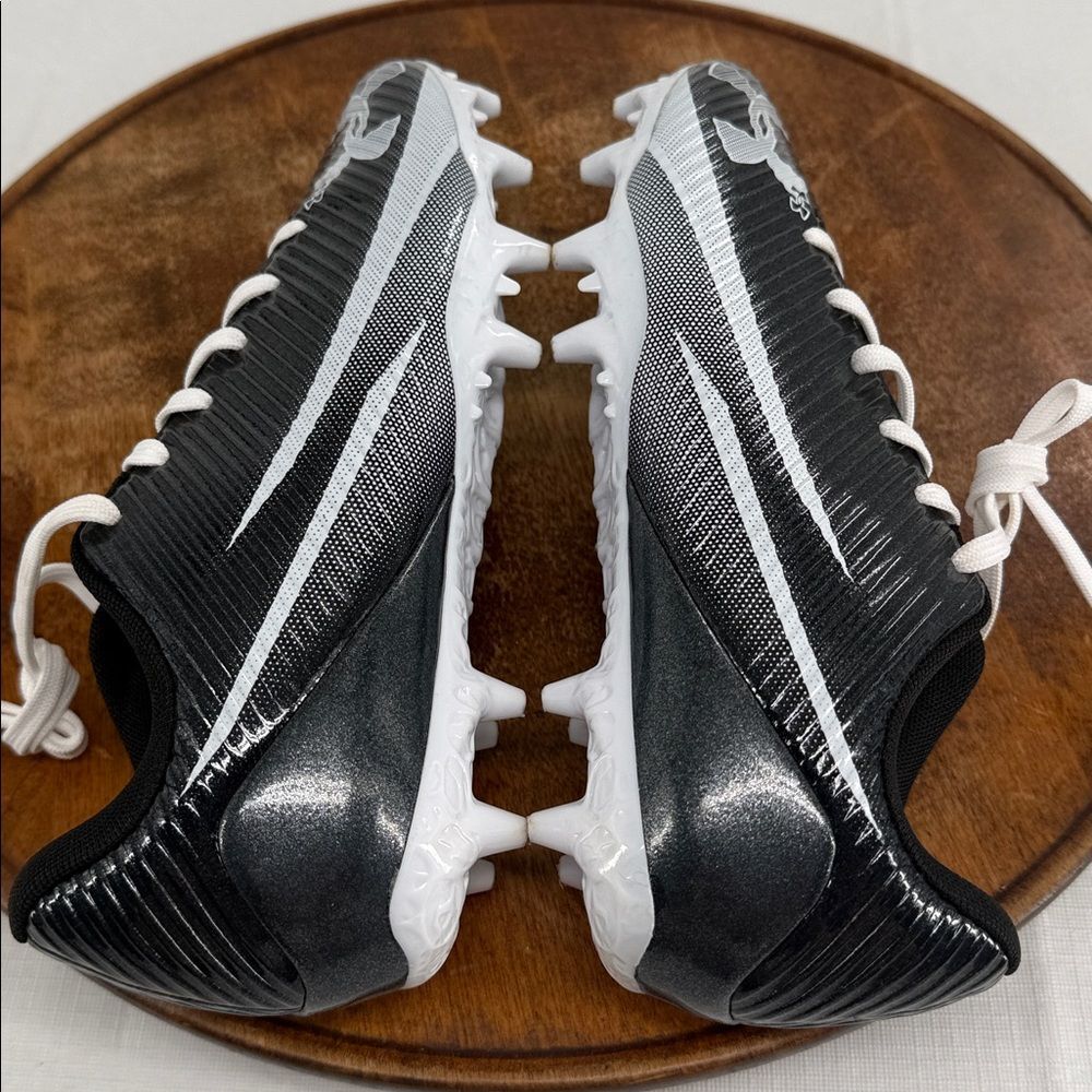 Under Armour Shoes Mensn 8.5 Blur Select Black White Football Cleats - Picture 7 of 10